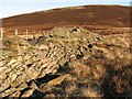 Dry stane dyke in EH45 9JU