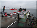 Ferry approaching McInroys Point in PA19 1FG