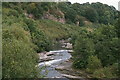 Trehafod - River Rhondda in Trehafod Community