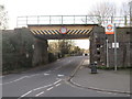 Railway bridge at Turkey Street, near Enfield in EN3 6AL