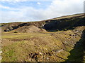 Former slate quarry on Llantysilio Mountain in LL21 9NN