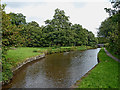 Canal approaching Stockton Brook, Stoke-on-Trent in ST9 9NJ