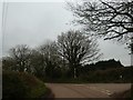 The road junction at Daniel's Grave in EX16 8LR