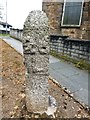 Old Milestone by the former A3047, Carn Brea parish in TR15 3QL