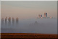Lincoln Cathedral floating above the mist in LN4 2RH