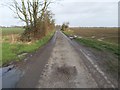 Lane across Walland Marsh in TN29 9TP