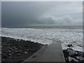 Slipway on Amroth beach in SA67 8NF