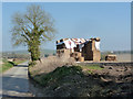 Stack of straw bales in SN8 3DN