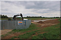 Development plot on the edge of Coates in Coates and Eastrea