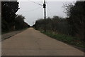 Private road to Orsett Golf Club in RM16 3DT