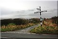 Junction of A686 and minor road to Edenhall in CA11 8SZ