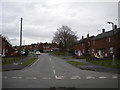 South end of Pennycroft Road, Uttoxeter in ST14 7SR