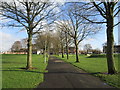 Path in West End Park, Coatbridge in ML5 5HD