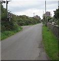 Start of the 30 zone, Trepit Road near Wick in Wick Community