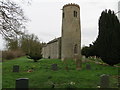 The Church of St John the Baptist and part of its burial ground at Morningthorpe in NR15 2QL