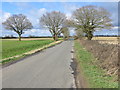 Fox Covert Road heading towards The Turnpike (B1113) in New Buckenham