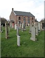 Abernethy Parish Church and graveyard in Abernethy