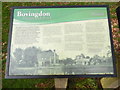 History Information Board at Bovingdon Green in HP3 0NA