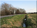 Drain alongside Harby Road in NG13 9HY