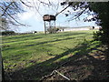 Disused water tower, Baydon Manor Farm in SN8 2HG