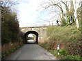 Railway bridge on Chapel Hill in BS48 3PS