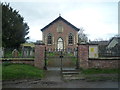 Entrance Gates to Lingen Methodist Chapel in SY7 0ET