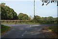 Old Surrenden Manor Lane, Kiln Lane junction in TN26 3AA