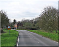 Nearing Fowlmere on Cambridge Road in SG8 7QT