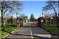 The main gate at ex-RAF Waterbeach in Milton & Waterbeach Ward