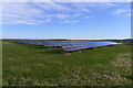 Part of the 2.1 megawatt solar farm off Ingarsby Lane in LE7 9HG
