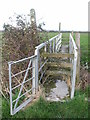 A footbridge near Wemberham Cottage in BS49 4BT
