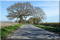 Road northwards towards Stoke Talmage in Pyrton