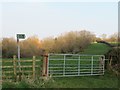Footpath near Finghall in DL8 5NL