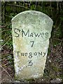 Old Milestone by the A3078, near Treburthes in TR2 5NS