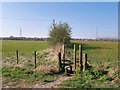 Stile on the Path to Higher Spen Moor Farm in M26 4LX