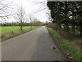 West Dereham Road heading towards Abbey Farm in PE33 9UP