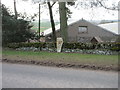 Milepost at Wester Lownie in DD8 2NU