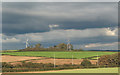 Pylon and wind turbine to the west of Laleston in CF32 0LA