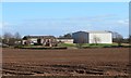 Industrial scale agricultural buildings at Hutton Hill in HG4 5DT