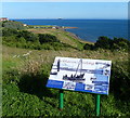 Information board overlooking the former Buckhaven Harbour in KY8 1AP