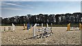 Show jumping ground south of Heatenthorn Farm in BN6 9JL