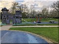 Play area in Shenley Brook End park in MK4 2HA