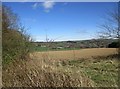 Ploughed field at Castlehill in ML9 2UA