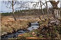Weir on the Allt a' Mhinisteir in IV2 6TW