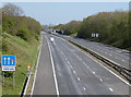 M69 Motorway towards Leicester in LE19 4SD