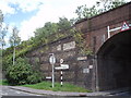 Railway bridge at Rowlands Castle in PO9 6BN