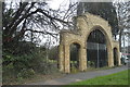Arch, Durrington Cemetery in BN14 9QY