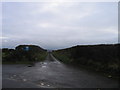 Ffordd gul i Lwynywen / Narrow road to Llwynywen in SY23 5PD