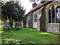 St Giles' churchyard in MK4 4QH