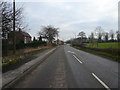 Approaching Barlborough on Sheffield Road in S43 4TN